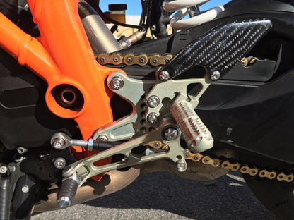 Attack Performance Rearsets For KTM 1290 Super Duke (2014+)