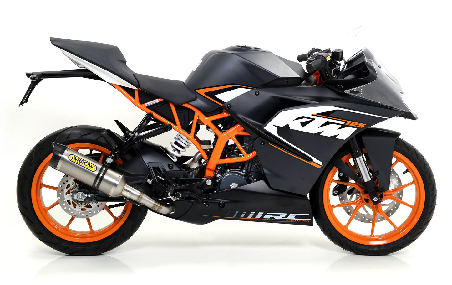 Arrow Exhausts For The KTM RC 125 2015-2016