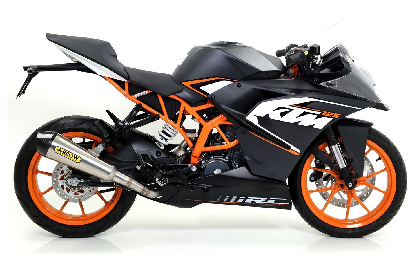 Arrow Exhausts For The KTM RC 125 2015-2016