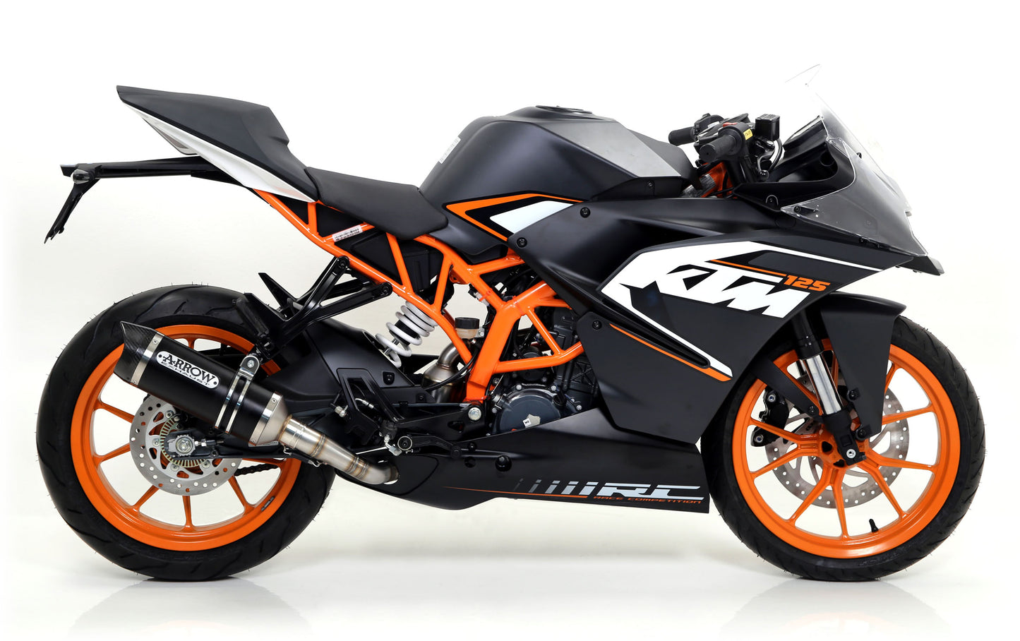 Arrow Exhausts For The KTM RC 125 2015-2016