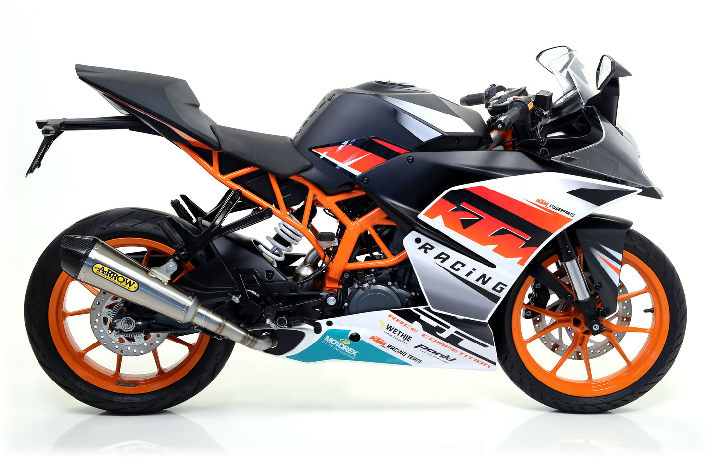 Arrow Exhausts For The KTM RC 390 2015-2016