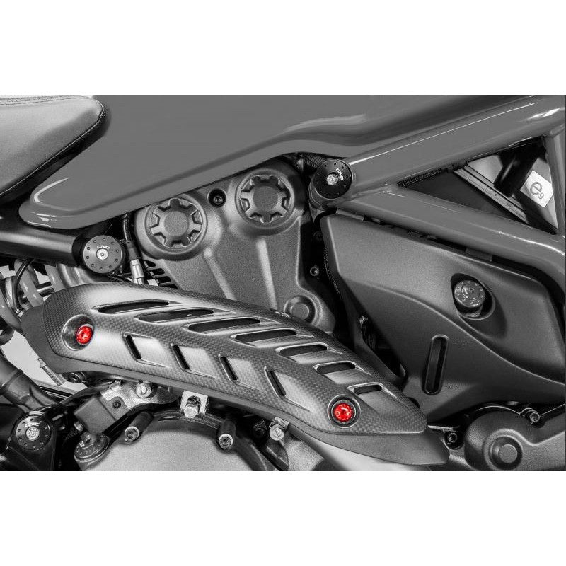 CNC Racing Exhaust Shield Kit For Ducati Monster 1200/821 (all) (3)