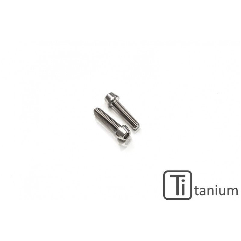 CNC Racing Titanium Bolt kit for Brembo Master Cylinder Clamps CV001 - M6x20 (2)