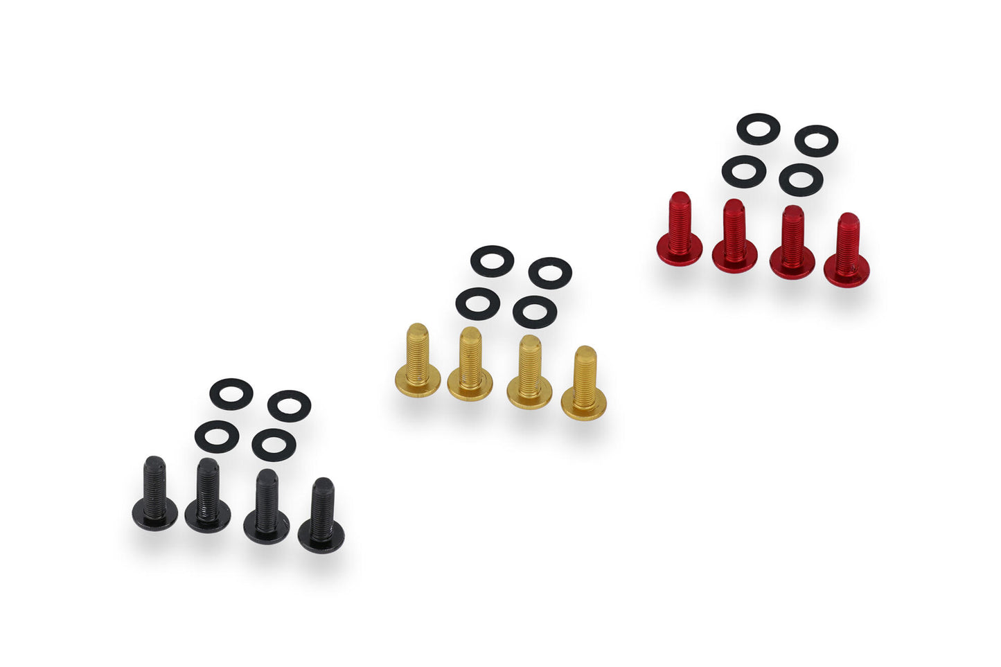 CNC Racing Billet Windscreen bolt kit for Ducati 1199 / 899 Panigale, Monster 1200R, & Aprilia RSV4 / Tuono V4