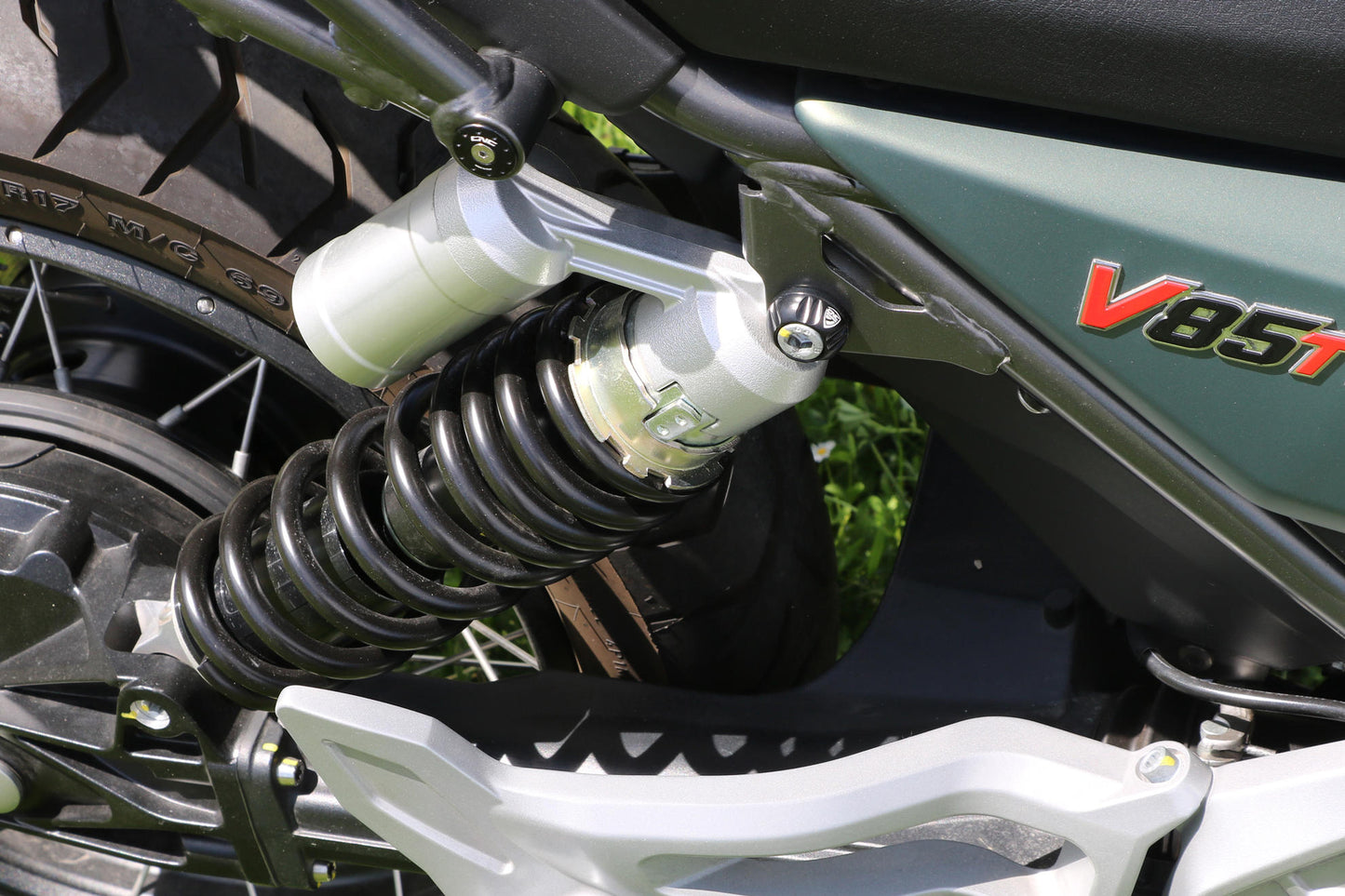 CNC Racing Rear Shock Upper Bolt Collar for Moto Guzzi V85 TT (2019+)