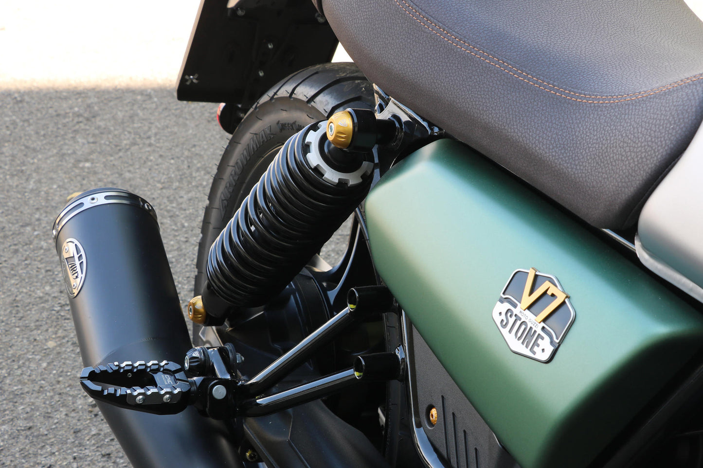 CNC Racing Rear Shock Bolt Collars for Moto Guzzi V7 2019+