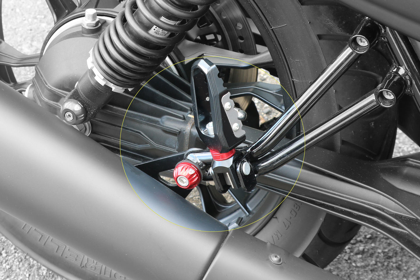 CNC Racing Muffler Bolt OR Headlight Mount Collar Kit for Moto Guzzi V7 III / 850 (2019+)