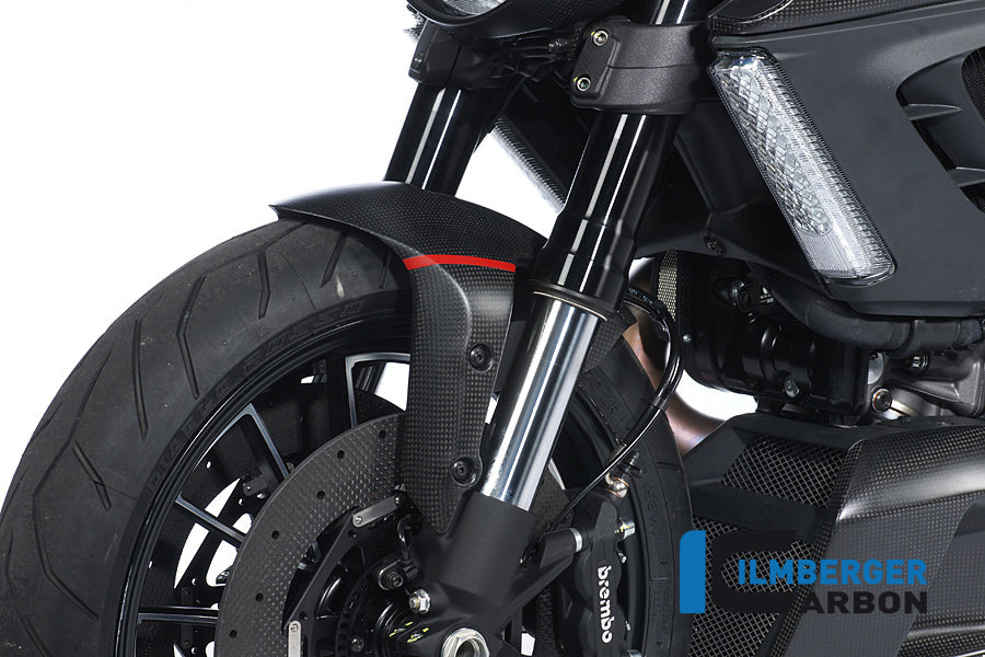 Ilmberger Carbon Front Mudguard Carbon for the Ducati Diavel 2011 - 2014