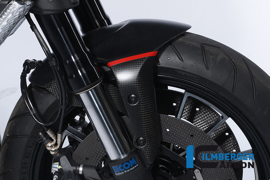 Ilmberger Carbon Front Mudguard Carbon for the Ducati Diavel 2011 - 2014
