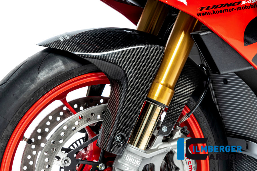 Ilmberger Carbon Front Mudguard Carbon for the Aprilia RSV4 '09-24 / Tuono V4 '11-24