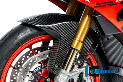 Ilmberger Carbon Front Mudguard Carbon for the Aprilia RSV4 '09-24 / Tuono V4 '11-24