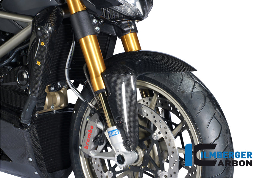 Ilmberger Carbon Front Mudguard Carbon for the Ducati Streetfighter 1100 '09 / Streetfighter 848 '12