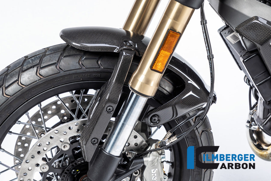 Ilmberger Carbon Front Mudguard Surface for the Ducati Scrambler 1100 '17