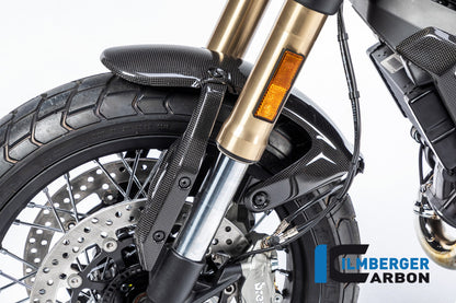 Ilmberger Carbon Front Mudguard Surface for the Ducati Scrambler 1100 '17