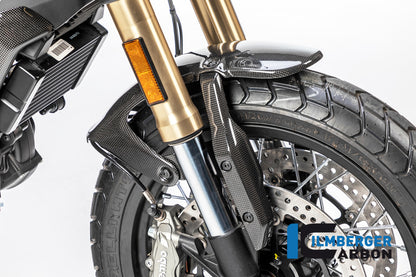 Ilmberger Carbon Front Mudguard Surface for the Ducati Scrambler 1100 '17