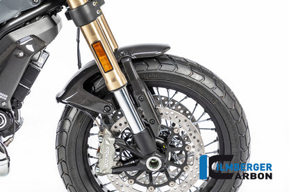 Ilmberger Carbon Front Mudguard Surface for the Ducati Scrambler 1100 '17