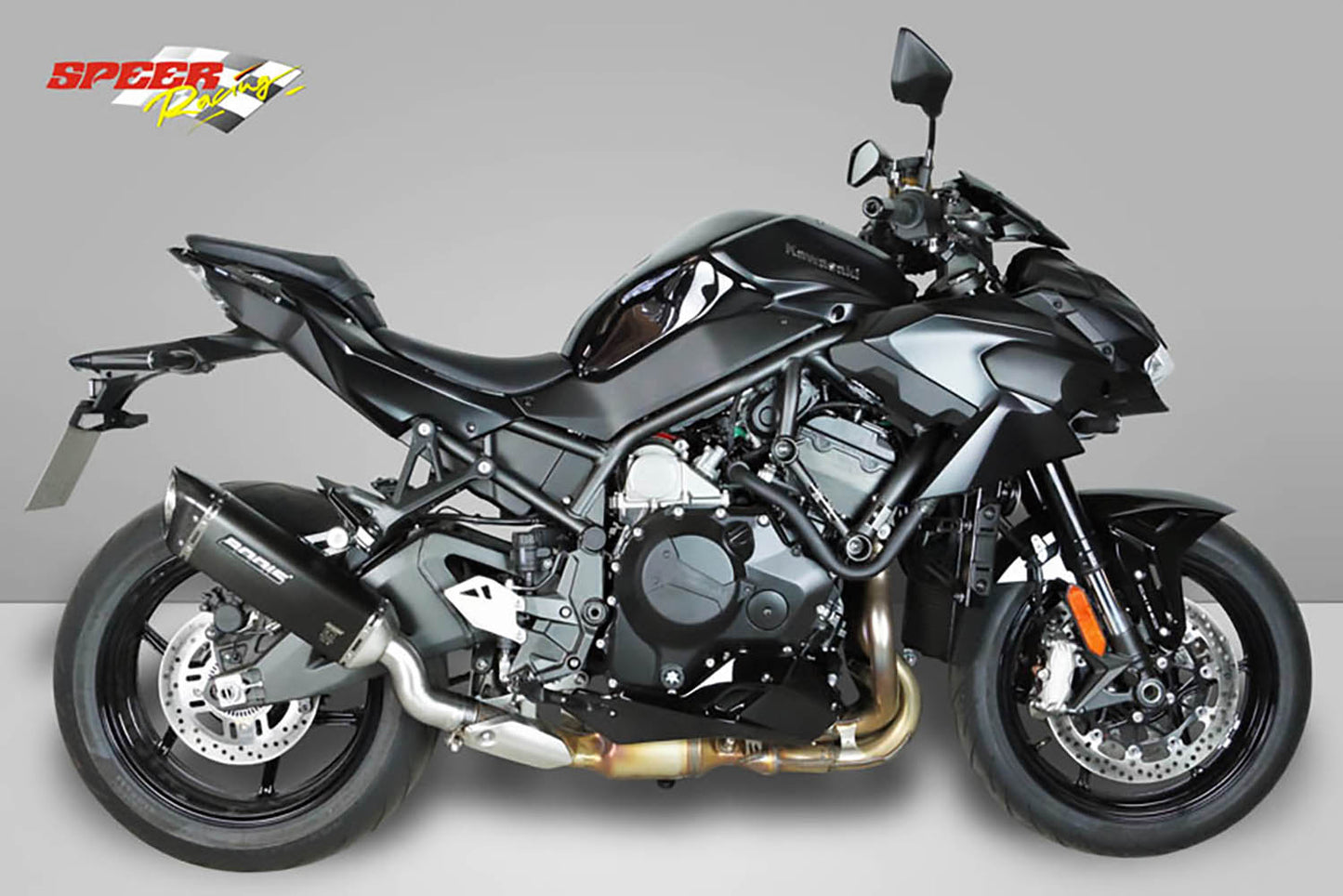 Bodis V4-M-CA Slip On Exhaust For Kawasaki Z H2 (2022+)