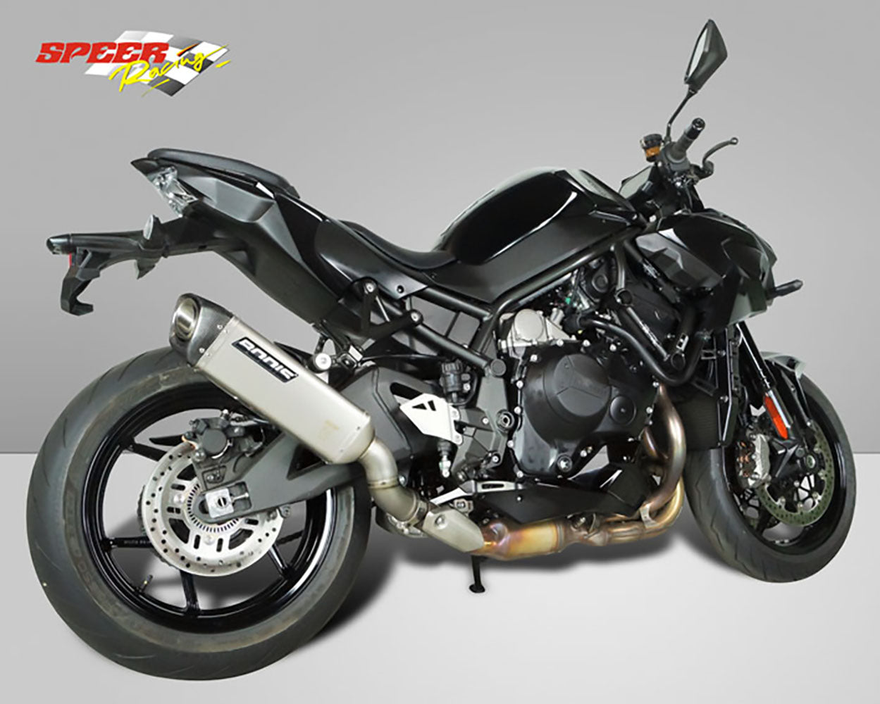 Bodis V4-M-CA Slip On Exhaust For Kawasaki Z H2 (2022+)