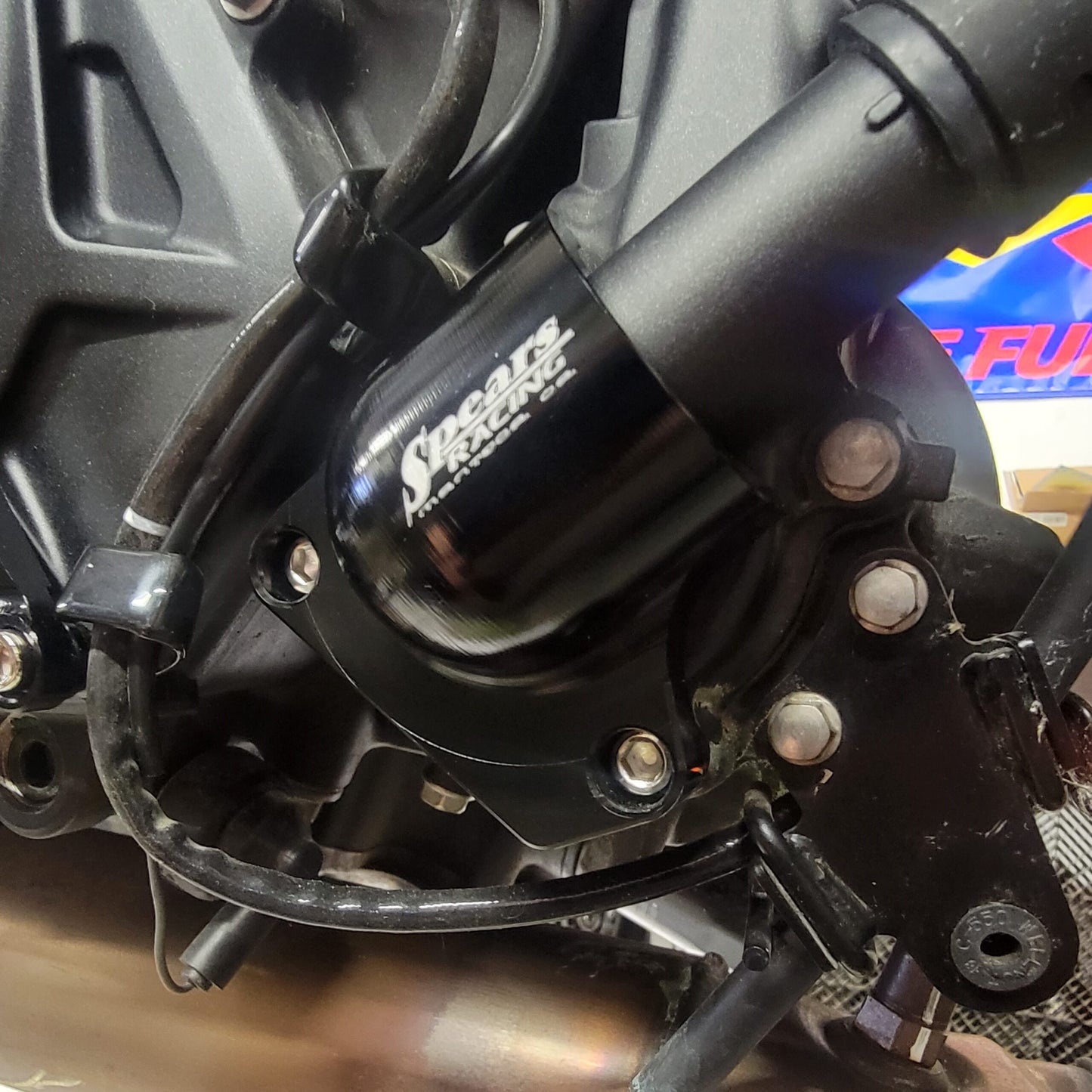 Spears Racing Engine Case Cover Kit For Kawasaki Ninja 400 (2018+)