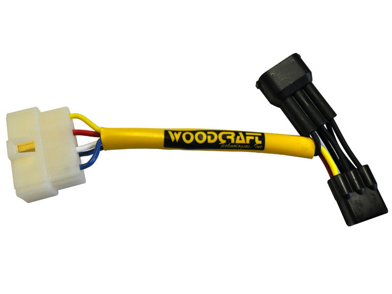 WOODCRAFT Kawasaki ZX6R (05-12) ZX10R (04-10) Ninja 650R (06-08) Keyswitch Elimination Harness Assembly