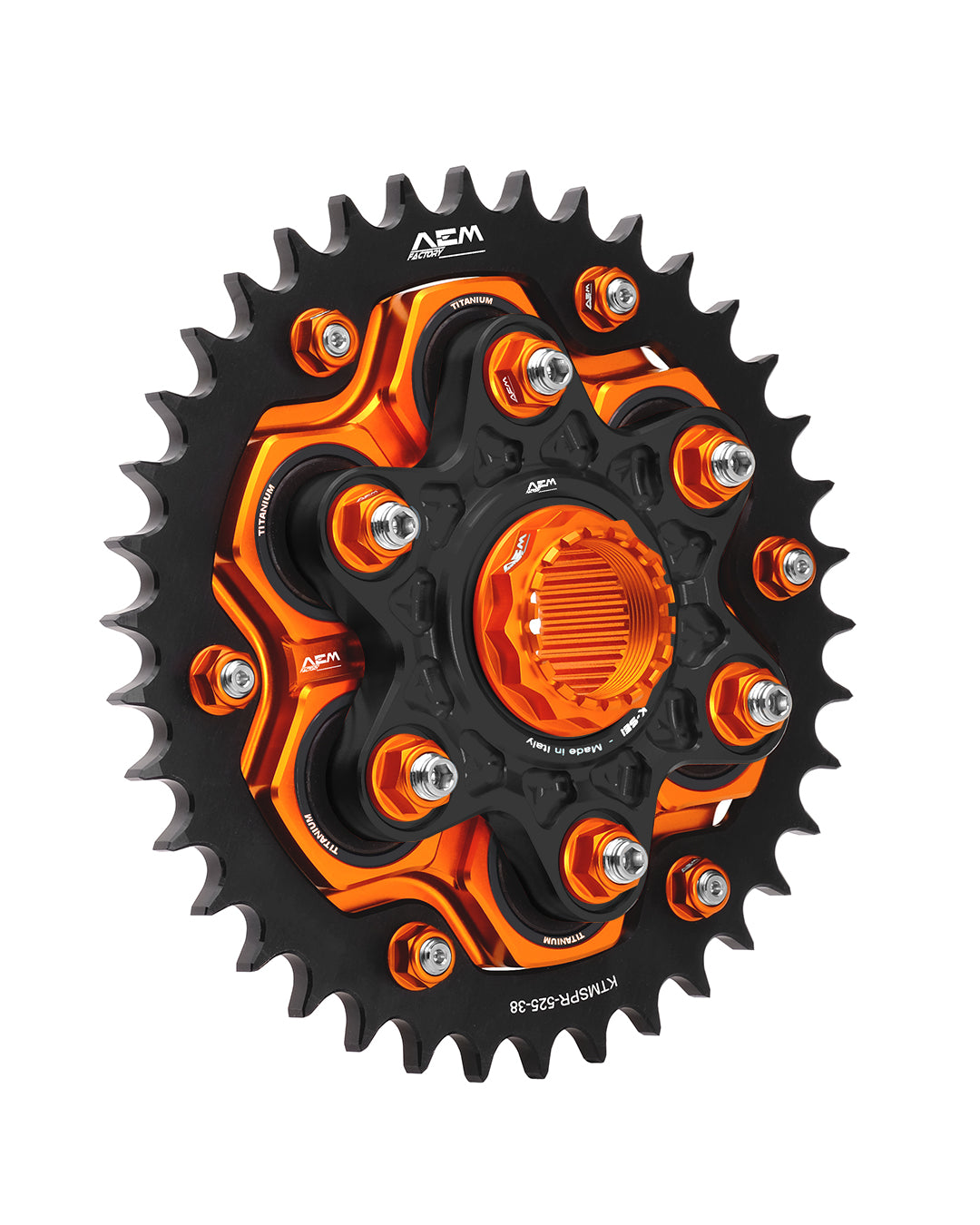 AEM FACTORY - 'K-SEI' KTM BILLET LIGHTWEIGHT HUB FLANGE FOR 1290 / 1390 SUPER DUKE