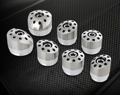 Motocorse Billet Titanium or Aluminum Frame Plugs for the Ducati 1198/1098/848