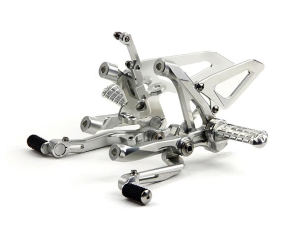 Motocorse Billet Aluminium Rearsets with Titanium Hardware for the Ducati Panigale 1299 / 1199 / 959 / 899 / V2