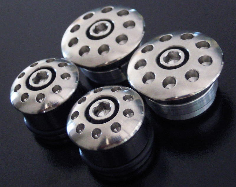 Motocorse Aluminum or Titanium Frame plugs for the Ducati 1299/1199/959/899
