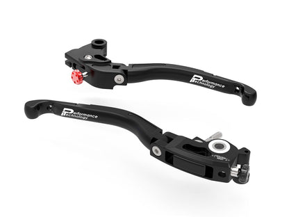 DBK Special Parts (Ducabike) EVO Folding Lever Set w/ Adj. Reach Clutch for Suzuki