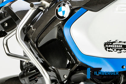 Ilmberger Carbon Airvent Cover on the Tank, Left Side for the BMW R 1200 GS Adventure 2014