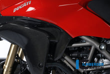 Ilmberger Carbon Wind Flap on Tanksidecover, Left for the Ducati Multistrada 1200 '10-12