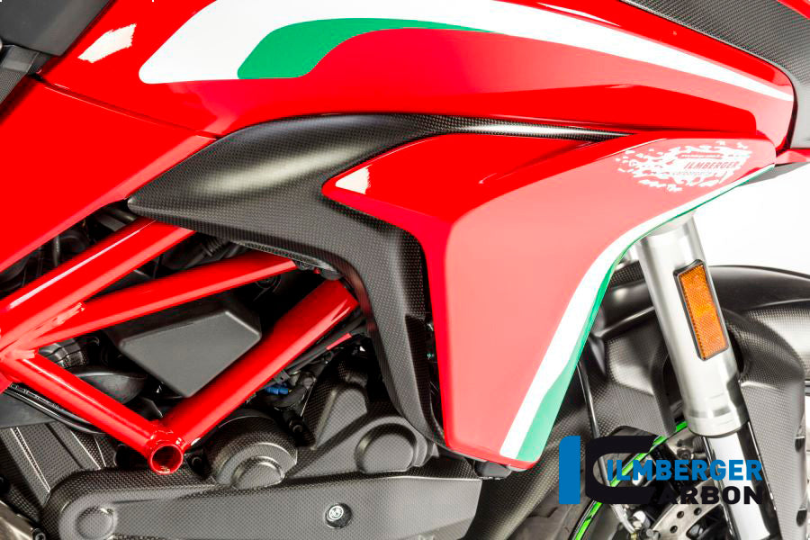Ilmberger Carbon Airvent Cover on Side Fairing, Right Side for the Ducati Multistrada 1200 DVT '15