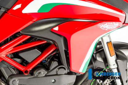 Ilmberger Carbon Airvent Cover on Side Fairing, Right Side for the Ducati Multistrada 1200 DVT '15
