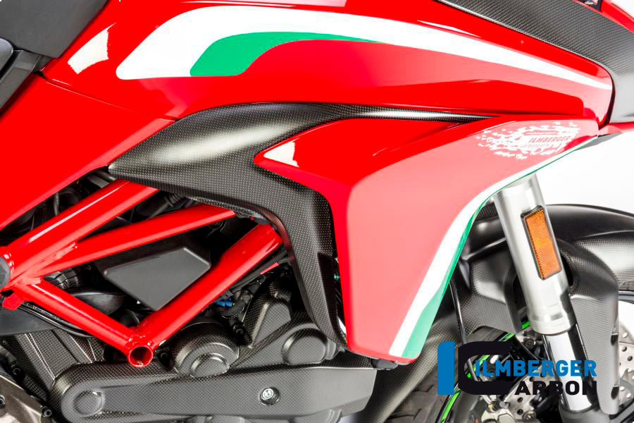 Ilmberger Carbon Airvent Cover on Side Fairing, Right Side for the Ducati Multistrada 1200 DVT '15