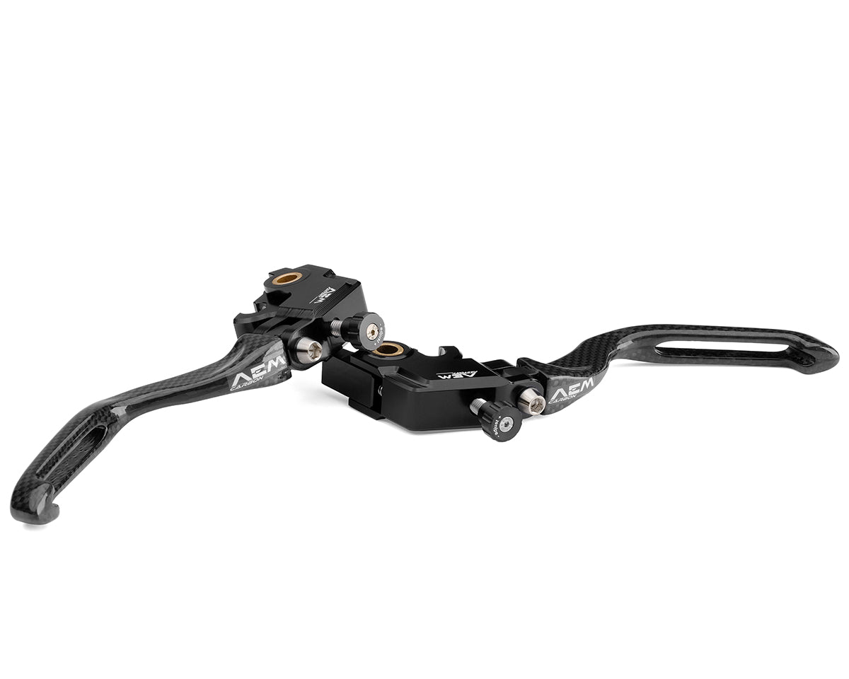 AEM FACTORY - CARBON FIBER BRAKE LEVER FOR DUCATI AND 2015+ MV AGUSTA F4 RR / RC - OLD STYLE