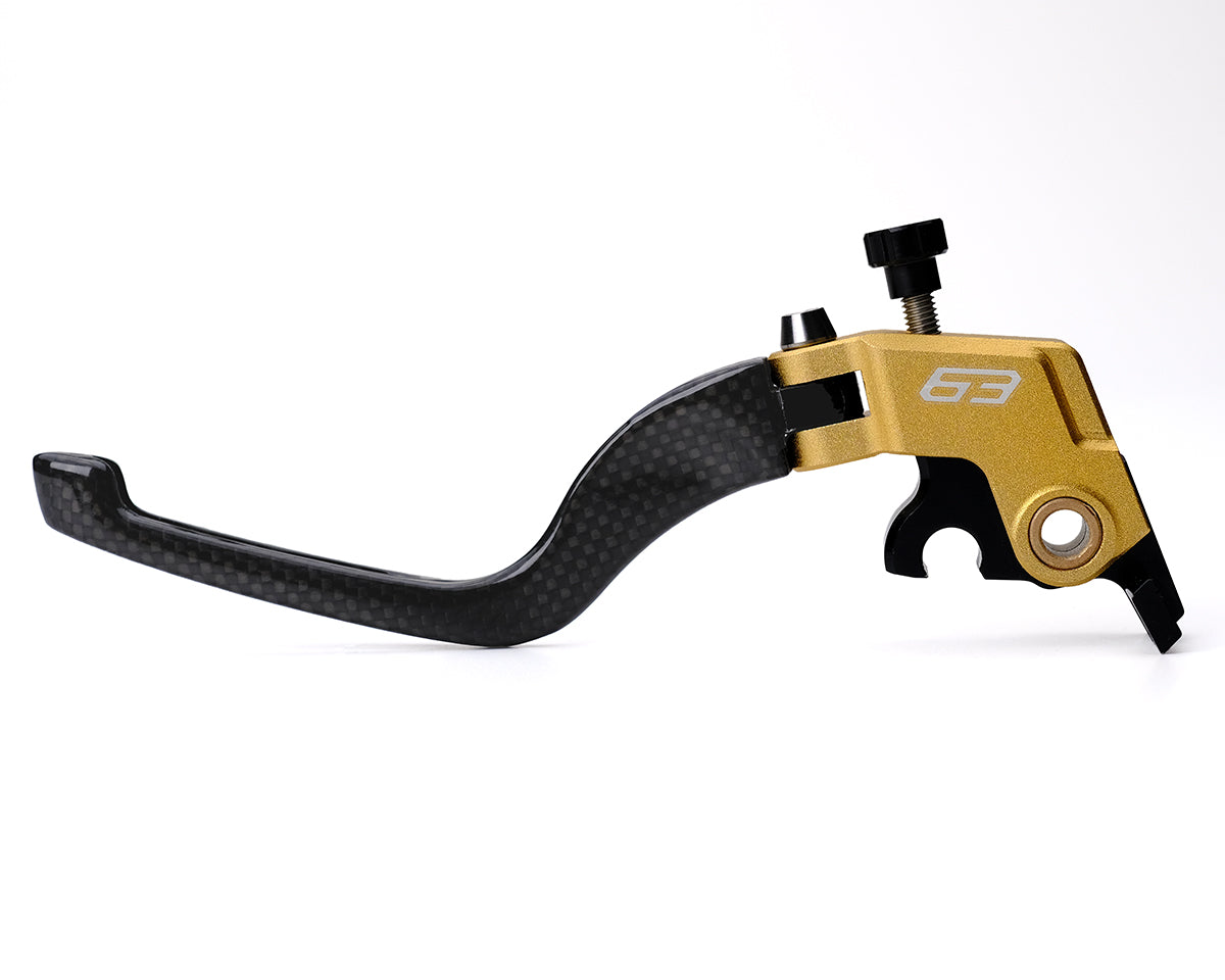AEM FACTORY - CARBON FIBER BRAKE LEVER FOR DUCATI AND 2015+ MV AGUSTA F4 RR / RC - OLD STYLE