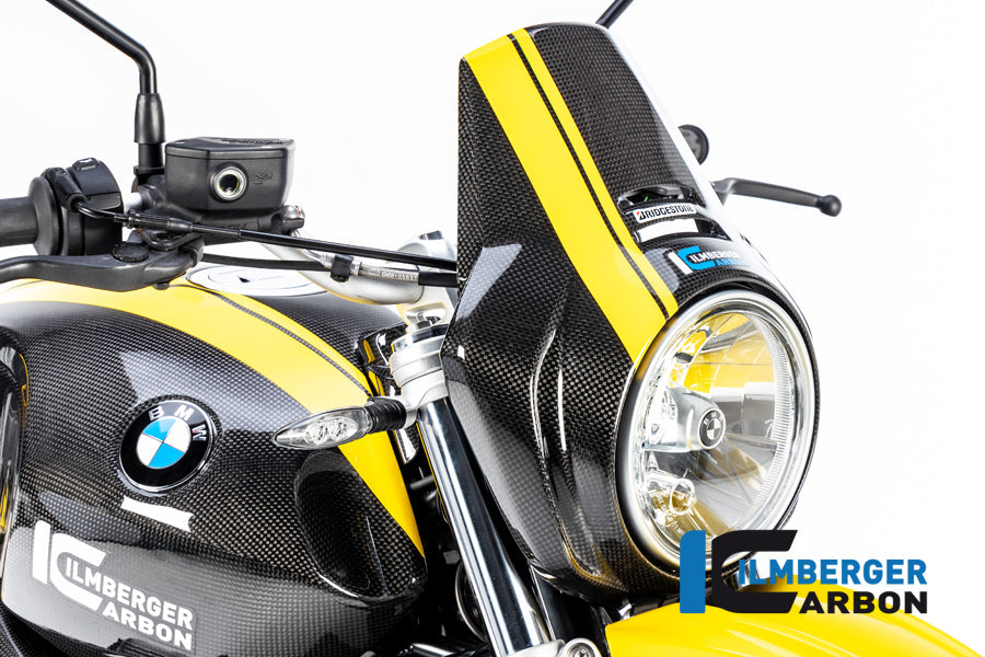 Ilmberger Carbon Headlight Cover for the BMW R Nine T Urban GS 2016