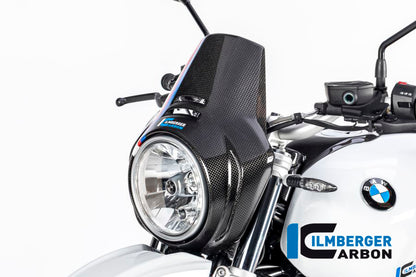 Ilmberger Carbon Headlight Cover for the BMW R Nine T Urban GS 2016