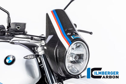 Ilmberger Carbon Headlight Cover for the BMW R Nine T Urban GS 2016