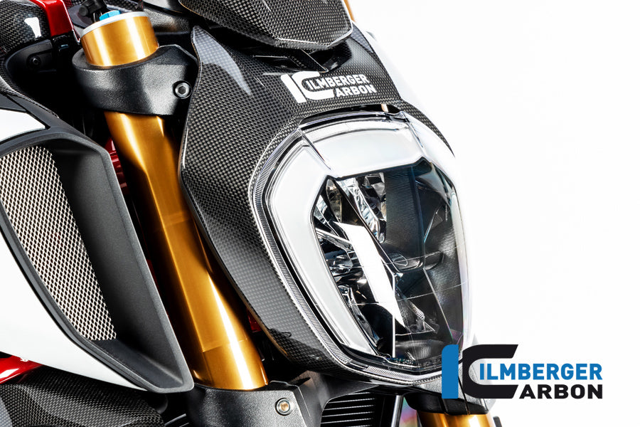 Ilmberger Carbon Headlight Cover for the Ducati Diavel 1260 2019