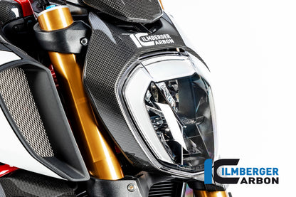 Ilmberger Carbon Headlight Cover for the Ducati Diavel 1260 2019