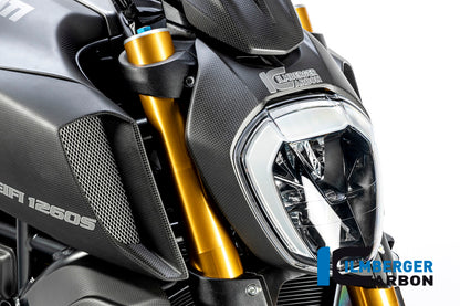 Ilmberger Carbon Headlight Cover for the Ducati Diavel 1260 2019