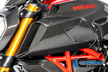 Ilmberger Carbon Airtube Cover, Left side for the Ducati Diavel 1260 2019