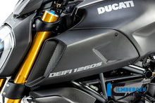 Ilmberger Carbon Airtube Cover, Left side for the Ducati Diavel 1260 2019