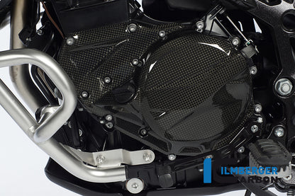 Ilmberger Carbon Engine Cover (Left), Carbon for the BMW F700 GS / F800 GS / F800 GS Adventure '13-24 / Husqvarna Nuda 900 / Nuda 900 R '12-14