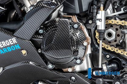 Ilmberger Carbon Alternator Cover for the BMW S 1000 R '21 / S 1000 RR '19-23 / M1000R '23-24 / M1000RR '21-24