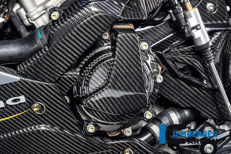 Ilmberger Carbon Alternator Cover for the BMW S 1000 R '21 / S 1000 RR '19-23 / M1000R '23-24 / M1000RR '21-24