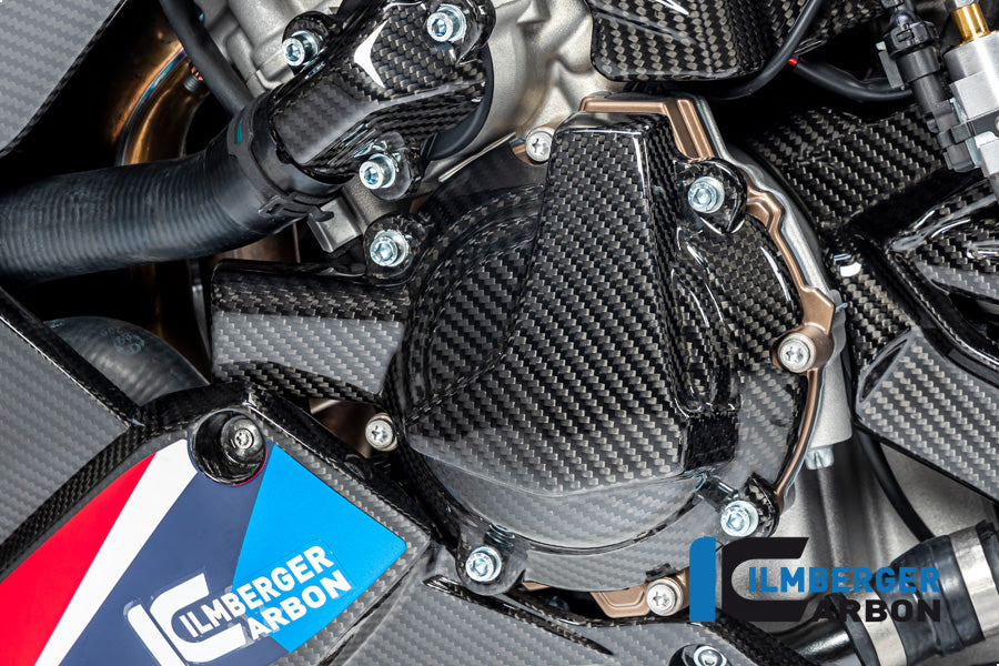 Ilmberger Carbon Alternator Cover for the BMW S 1000 R '21 / S 1000 RR '19-23 / M1000R '23-24 / M1000RR '21-24