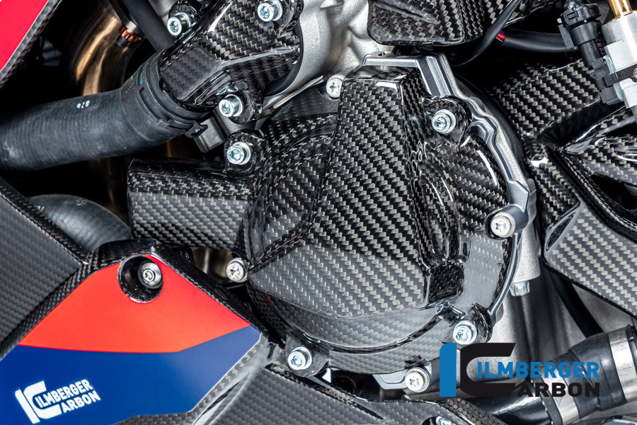 Ilmberger Carbon Alternator Cover for the BMW S 1000 R '21 / S 1000 RR '19-23 / M1000R '23-24 / M1000RR '21-24