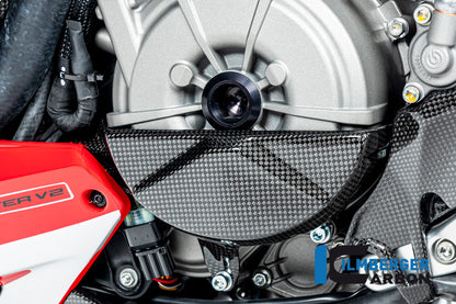 Ilmberger Carbon Alternator Cover for the Ducati Streetfighter V2 '22